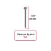 44151 44151 - Kilo de clavo estándar 1-1/2" con cabeza en caja de 25 kg