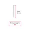 441531 44153 - Kilo de clavo estándar 2-1/2" con cabeza en caja de 25 kg