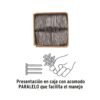 44157 - Kilo de clavo estándar 5" con cabeza en caja de 25 kg, FIERO