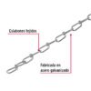 44191 - Metro de cadena tipo Víctor de 2.3 mm en carrete de 30 m