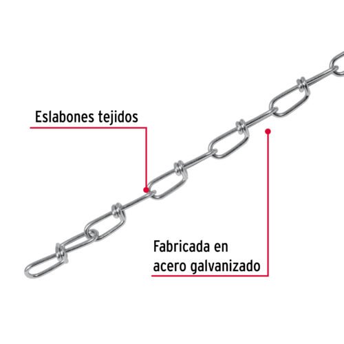 44191 - Metro de cadena tipo Víctor de 2.3 mm en carrete de 30 m