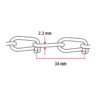 44191 - Metro de cadena tipo Víctor de 2.3 mm en carrete de 30 m