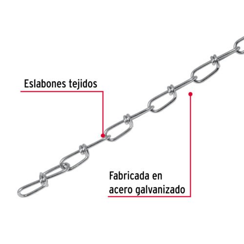 44192 - Metro de cadena tipo Víctor de 3.0 mm en carrete de 30 m