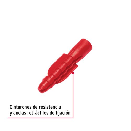 441991 44199 - Bolsa con 50 taquetes de plástico 1/4", FIERO