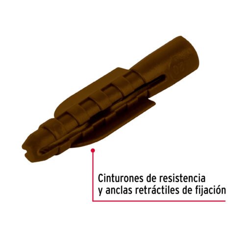 44200 - Bolsa con 50 taquetes de plástico 5/16", FIERO