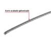 442081 44208 - Metro de cable rígido 1/16" de acero 7x7 hilos, 75 m, FIERO