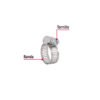 442572 44257 - Bolsa c/10 abrazaderas sin fin reforzadas #7, 9/16 - 1-1/16"