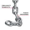44274 - Metro de cadena galvanizada de 1/2", 5 m en cubeta, FIERO