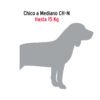 44282 - Cadena de paseo para perro de 1.2 m x 3 mm, FIERO