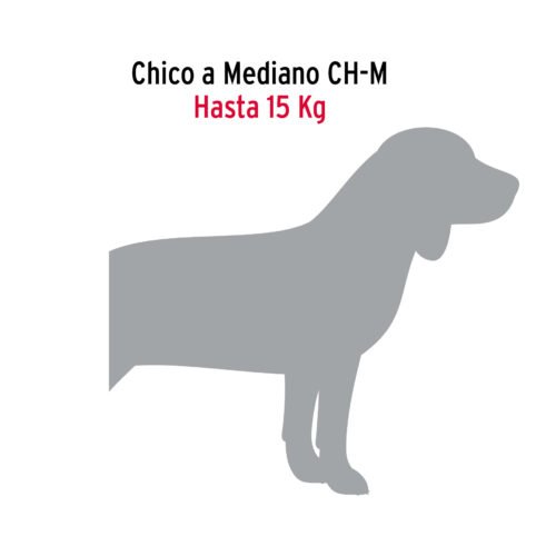44282 - Cadena de paseo para perro de 1.2 m x 3 mm, FIERO