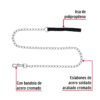 44283 - Cadena de paseo para perro de 1.2 m x 3.5 mm, FIERO