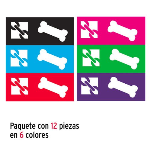 44295 - Correa con pechera para perro, 1.5 cm ancho, FIERO