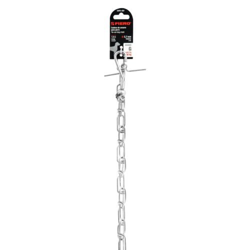 44315 - Cadena de 1.8 m de amarre para perro, 2.7 mm, FIERO
