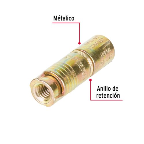 443631 44363 - Bolsa con 4 taquetes expansivos de 5/16" sin tornillo, FIERO