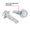 444001 44400 - Bolsa con 100 pijas 3/4" cabeza hexagonal, punta de broca