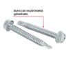 444041 44404 - Bolsa con 50 pijas 2" cabeza hexagonal, punta de broca