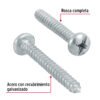 44416 - Bolsa con 200 pijas para lámina, #8 x 1-1/4", FIERO
