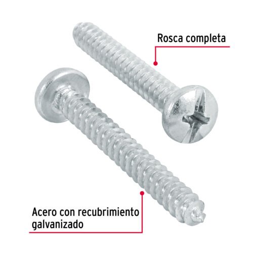 44425 - Bolsa con 150 pijas para lámina, #10 x 1-1/2", FIERO