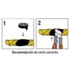 444722 44472 - Kilo de cuerda amarilla de polipropileno 4mm, carrete 20 kg