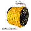 444731 44473 - Kilo de cuerda amarilla de polipropileno 25mm, carrete 30kg