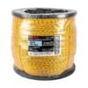 444854 44485 - Kilo de cuerda amarilla de polipropileno 6mm, carrete 20kg