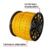 444891 44489 - Kilo de cuerda amarilla de polipropileno 13mm, carrete 30kg