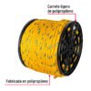 444911 44491 - Kilo de cuerda amarilla de polipropileno 19mm, carrete 30kg