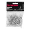 445233 44523 - Bolsa con 50 remaches 1/8" x 1/2" de aluminio, ala 1/4