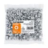 445483 44548 - Bolsa con 250 tuercas 1/4" hexagonales de acero galvanizado