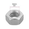 445492 44549 - Bolsa con 150 tuercas 5/16" hexagonales de acero galvanizado