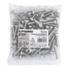 44559 - Bolsa con 100 tornillos 1/4" x 1-1/4" tipo máquina, FIERO