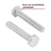 445601 44560 - Bolsa con 80 tornillos 1/4" x 1-1/2" tipo máquina, FIERO