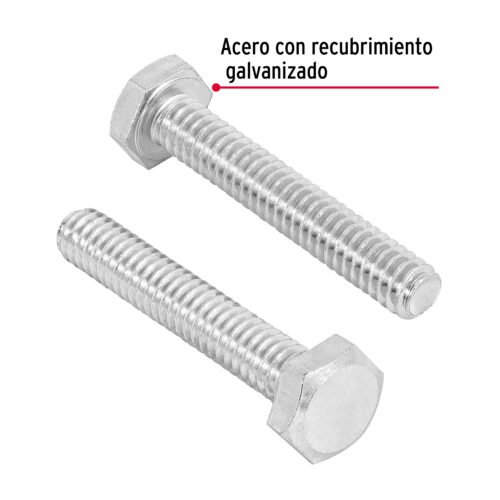 445601 44560 - Bolsa con 80 tornillos 1/4" x 1-1/2" tipo máquina, FIERO