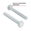 44561 - Bolsa con 60 tornillos 1/4" x 2" tipo máquina, FIERO