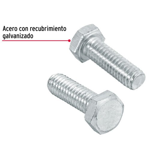 44566 - Bolsa con 60 tornillos 5/16" x 1" tipo máquina, FIERO