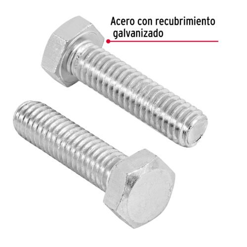 44567 - Bolsa con 60 tornillos 5/16" x 1-1/4" tipo máquina, FIERO