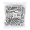 445683 44568 - Bolsa con 50 tornillos 5/16" x 1-1/2" tipo máquina, FIERO