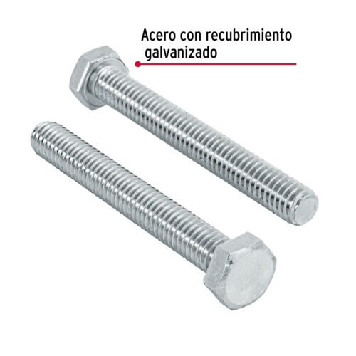 445702 (2) 44570 - Bolsa con 60 tornillos 5/16" x 2-1/2" tipo máquina, FIERO