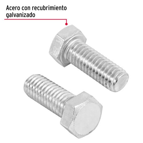 445751 44575 - Bolsa con 40 tornillos 3/8" x 1" tipo máquina, FIERO