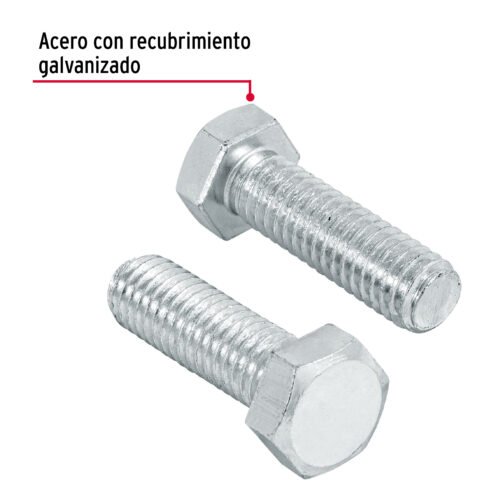 44576 - Bolsa con 40 tornillos 3/8" x 1-1/4" tipo máquina, FIERO