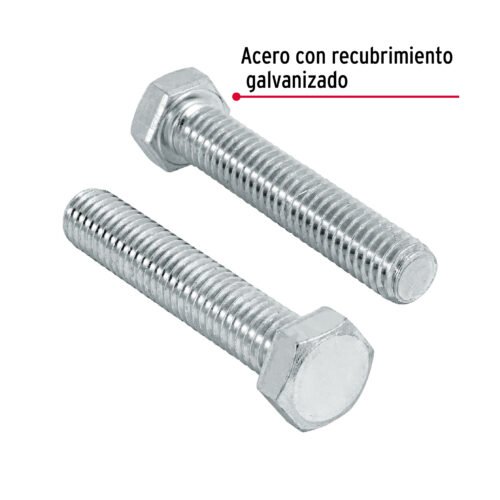 445781 44578 - Bolsa con 60 tornillos 3/8" x 2" tipo máquina, FIERO