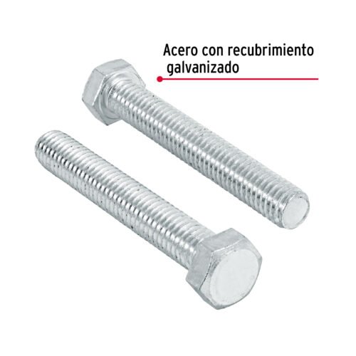 445791 44579 - Bolsa con 50 tornillos 3/8" x 2-1/2" tipo máquina, FIERO