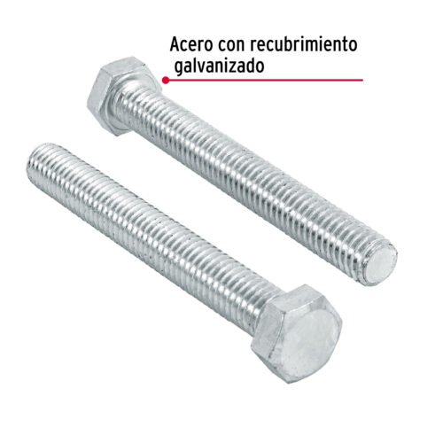 44580 - Bolsa con 40 tornillos 3/8" x 3" tipo máquina, FIERO