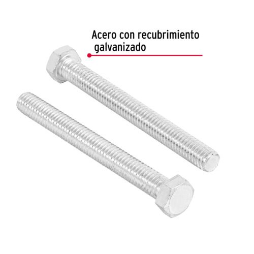 44581 - Bolsa con 30 tornillos 3/8" x 3-1/2" tipo máquina, FIERO