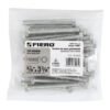 44581 - Bolsa con 30 tornillos 3/8" x 3-1/2" tipo máquina, FIERO