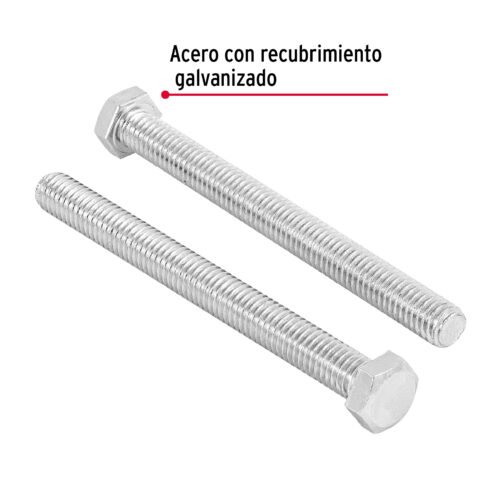 445821 44582 - Bolsa con 30 tornillos 3/8" x 4" tipo máquina, FIERO