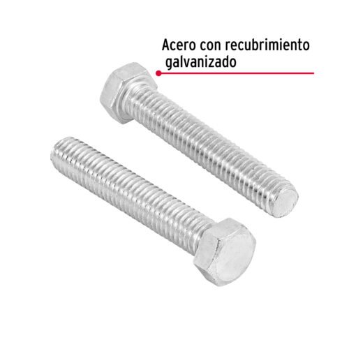 445861 44586 - Bolsa con 40 tornillos 7/16" x 2" tipo máquina, FIERO