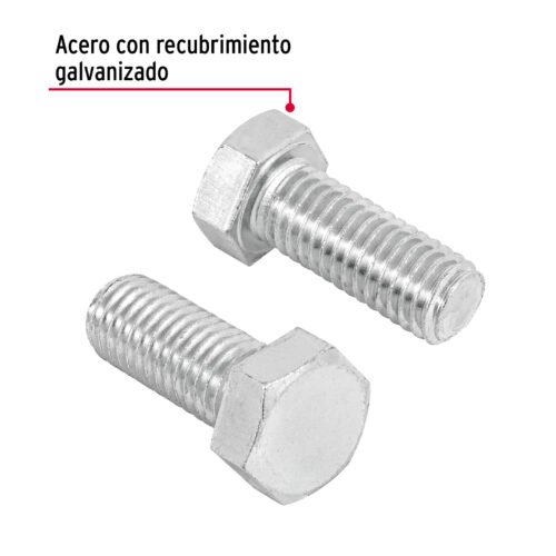 445921 44592 - Bolsa con 40 tornillos 1/2" x 1-1/4" tipo máquina, FIERO