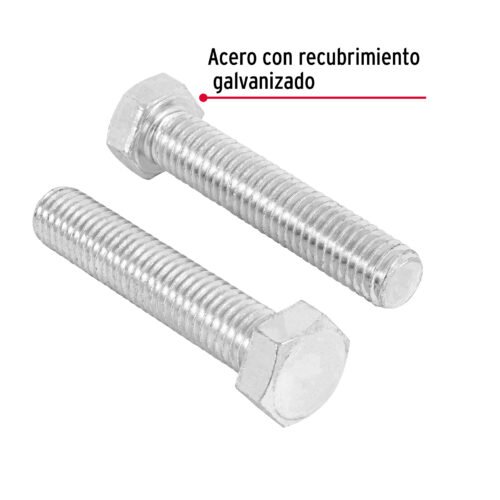 445951 44595 - Bolsa con 20 tornillos 1/2" x 2-1/2" tipo máquina, FIERO