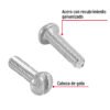 44599 - Bolsa con 700 tornillos 1/8" x 1/2" tipo estufa, FIERO